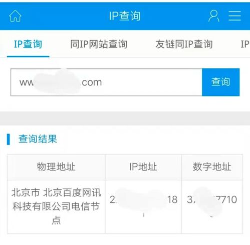 域名查询ip地址查询,域名查询ip地址查询
