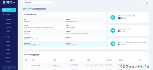 域名信息查询网官网,域名信息查询网站