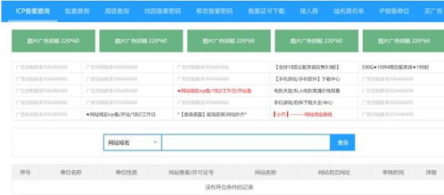 域名备案查询网站官网,域名备案查询网站官网