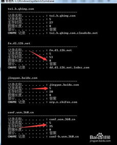 查询域名ip地址最新,查域名ip命令