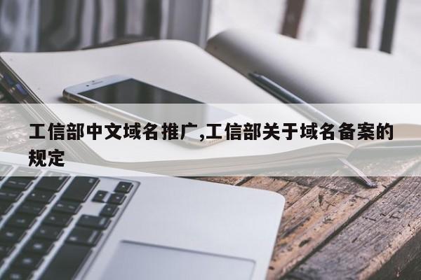 工信部中文域名推广,工信部关于域名备案的规定