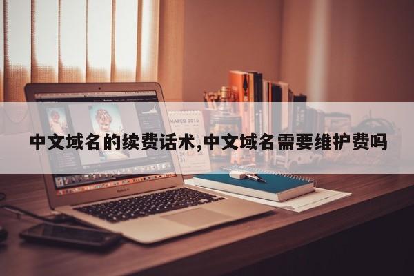 中文域名的续费话术,中文域名需要维护费吗